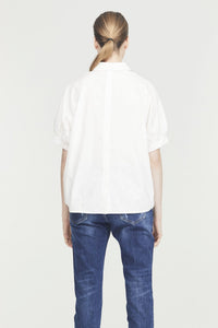 V-Neck Collared Blouse