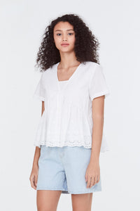 Flared Blouse
