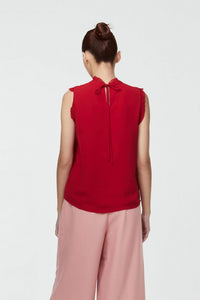 High Collar Tank Top