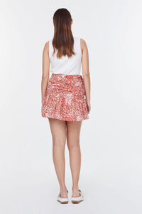 Printed Mini Skirt