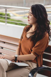 Buttondown Knit Top