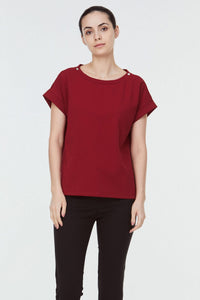Folded Cuffs Tee