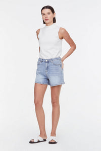Blue Denim Shorts