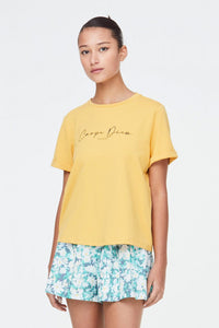Folded Cuff Tee