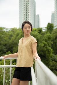 V-Neck Magyar Blouse
