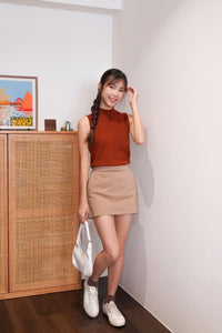 Basic PU Skorts