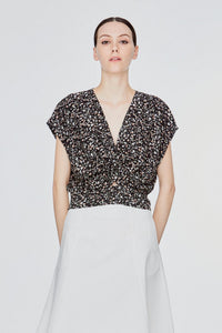 black floral
