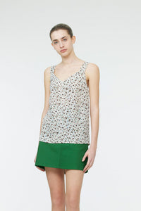 green floral