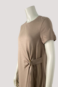 D-Ring Buckle Detailed Dress
