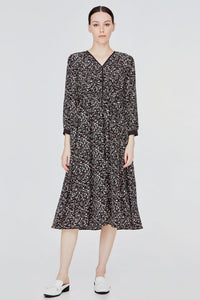 black floral