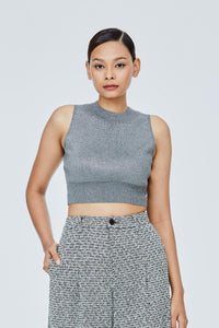 lurex grey