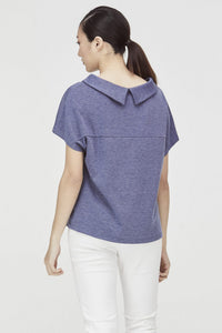 Turn-Down Collar Tee
