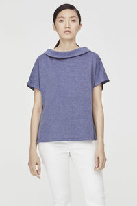 Turn-Down Collar Tee