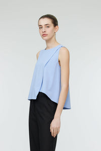 Asymmetrical Panelling Tank Tee