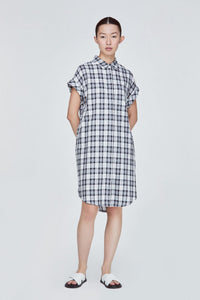 grey checks
