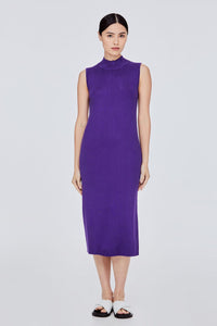 High Neck Knitted Bodycon