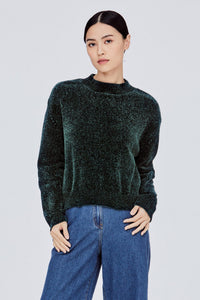 Long Sleeve Stripes Knitted Top