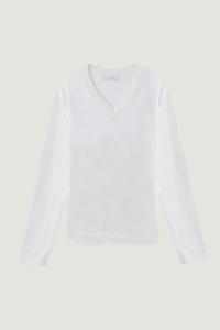 V-Neck Knit Top