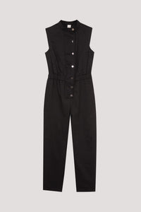 Mandarin Collar Jumpsuit