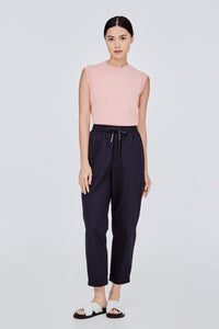 Elasticated Drawstring Long Pants