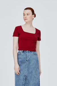 Jersey Cropped Top