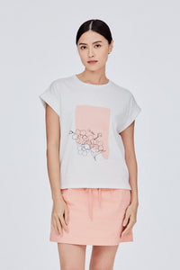 Printed Graphic Top