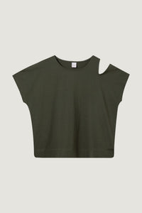 Shoulder Cutout Tee