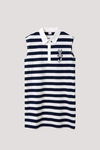 Striped Bugs Bunny Logo Dress