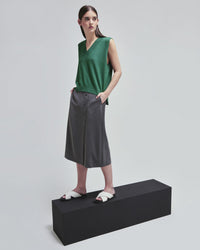 Asymmetrical Knit Vest