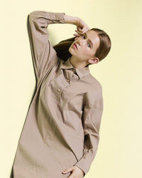 Asymmetrical Classic Shirt Dress