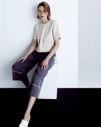 Contrast Lines Culottes