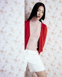V-Neck Knitted Cardigan
