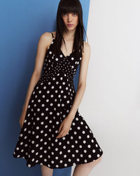 Polka Dot Slip Dress