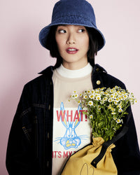 Oversized Colour Blocking Bugs Bunny Tee
