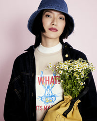 Oversized Colour Blocking Bugs Bunny Tee