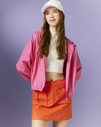Oversized Hooded Windbreaker