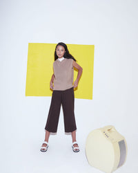 Knitted Hood Top
