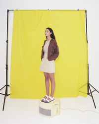 Elasticated A-Line Skirt