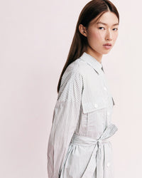 Collared A-Line Pocket Dress