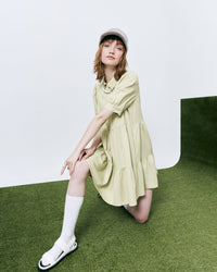 Layered Collar Dress