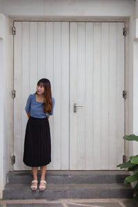 Square Neck Boxy Blouse