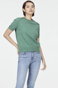 Button Detail Knit Top