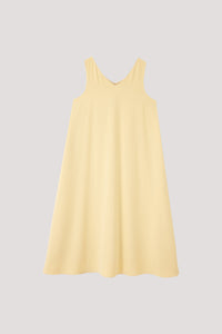 Sleeveless V-Neck Midi Dress