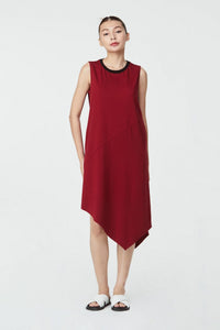Asymmetrical Jersey Dress