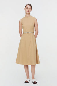 10460 BEIGE DRESS