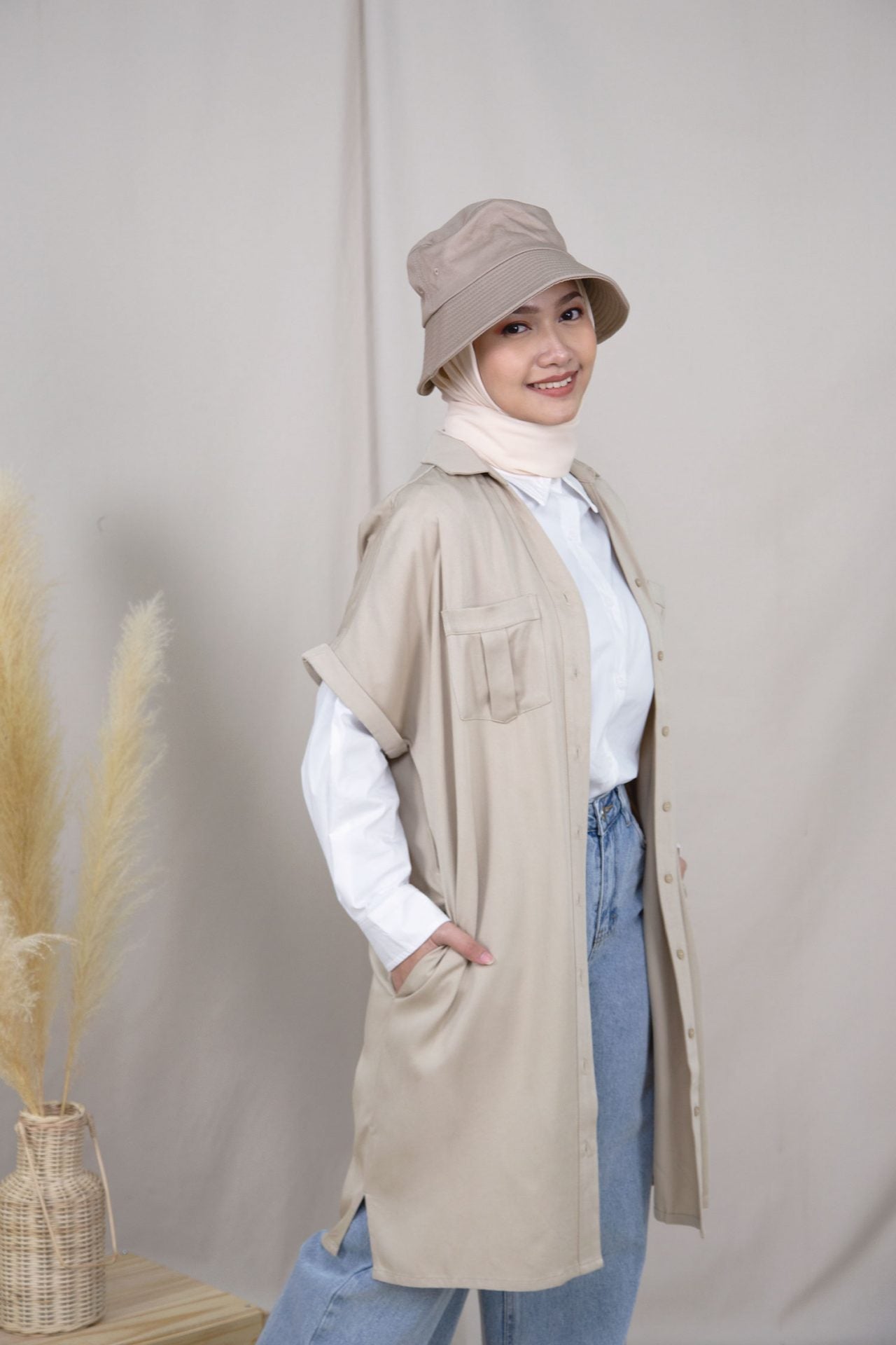 Magyar Button Down Dress