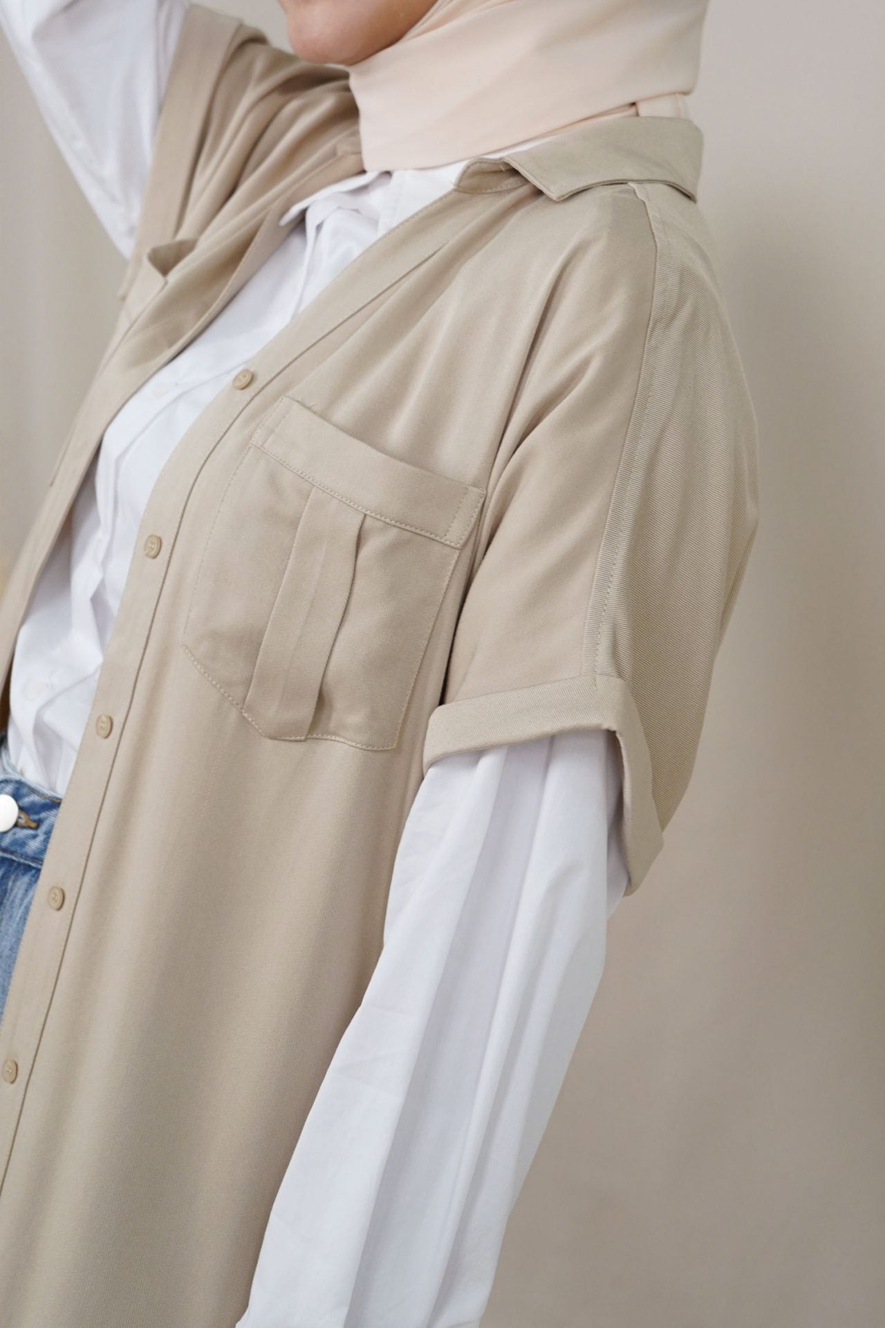 Magyar Button Down Dress
