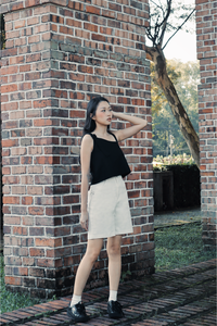 Adjustable Buckle Sleeveless Top