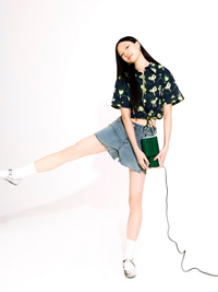 Printed Self-Tie Top