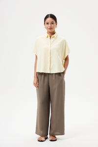 Elasticised Sleeve Blouse